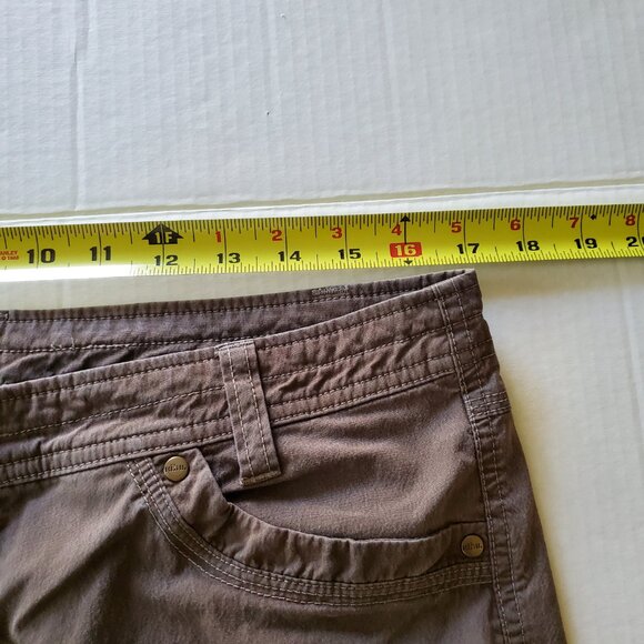 Kuhl Splash Roll Up Pant Brown Size 12 - Picture 16 of 16